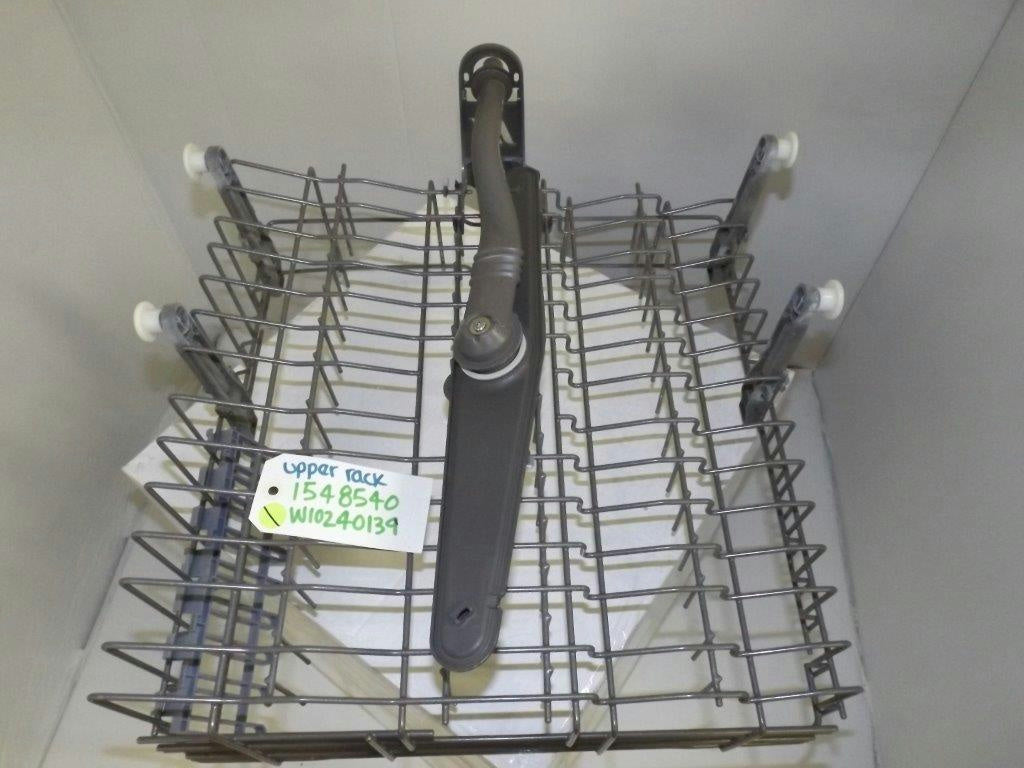 KENMORE DISHWASHER 1548540 W10240139 UPPER RACK USED KENMORE DISHWASHER 1548540 W10240139 UPPER RACK USED